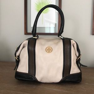 Genuine leather Tory Burch handbag